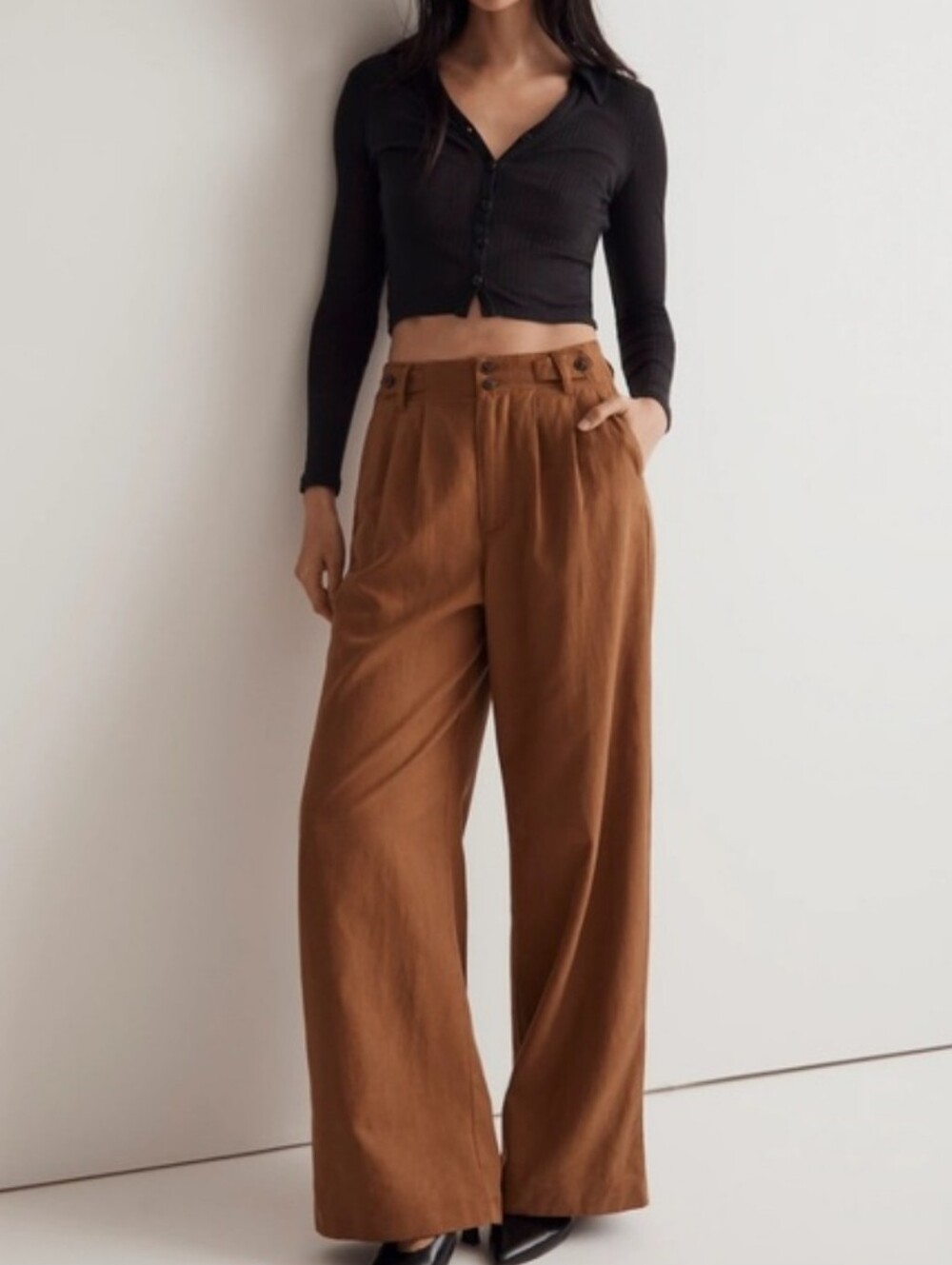 Madewell The Harlow Wide Leg Pants